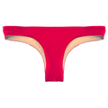 drift cheeky bikini bottom red