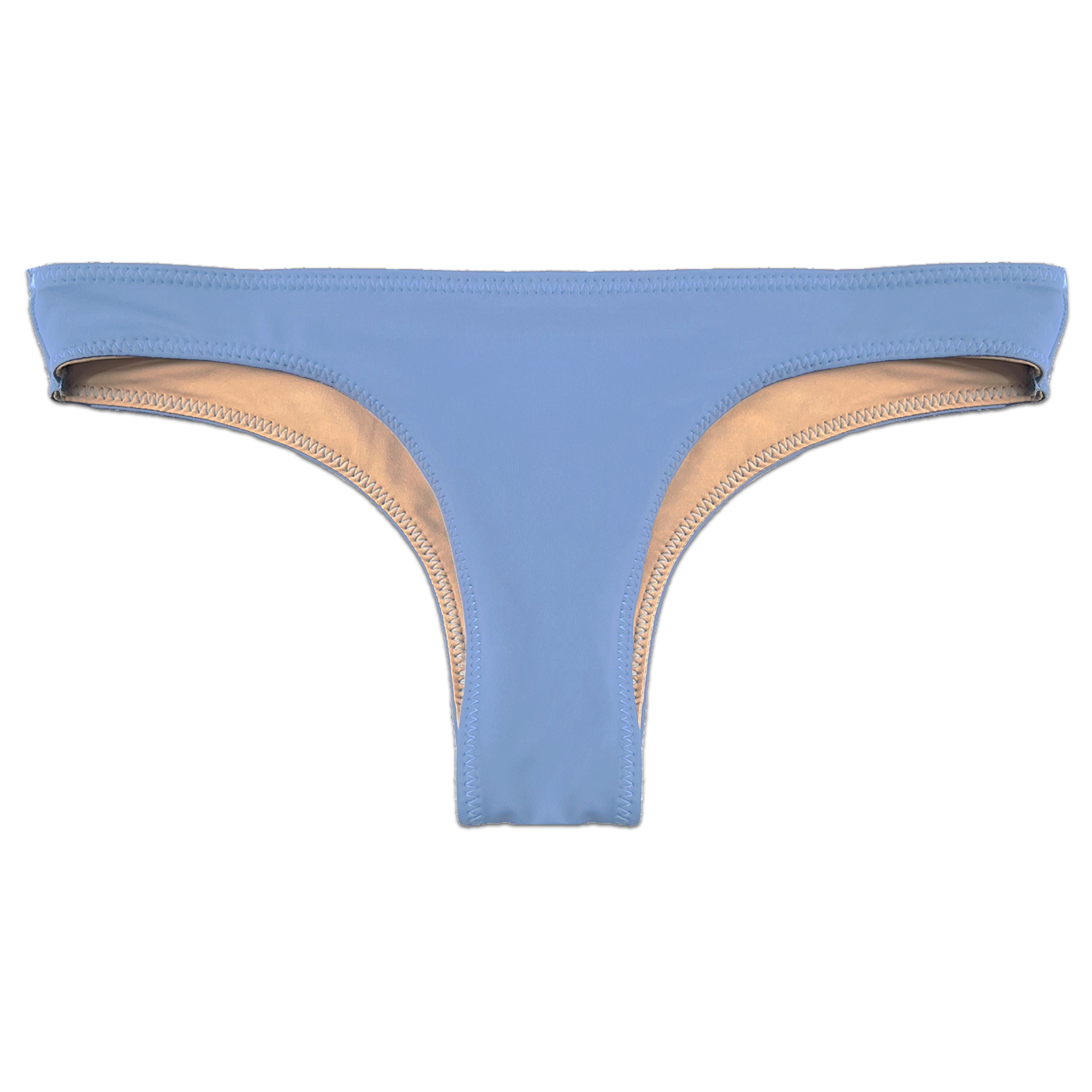drift cheeky bikini bottom cornflower