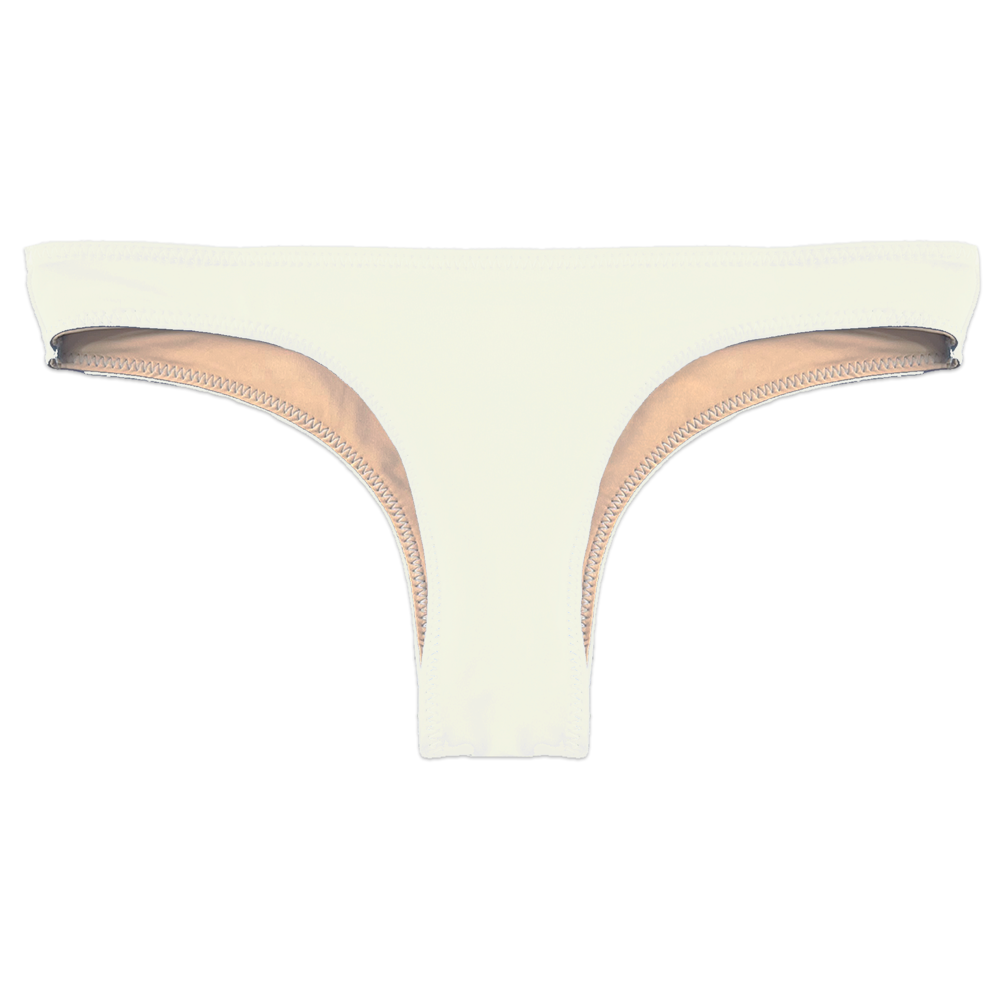 drift cheeky bikini bottom ivory