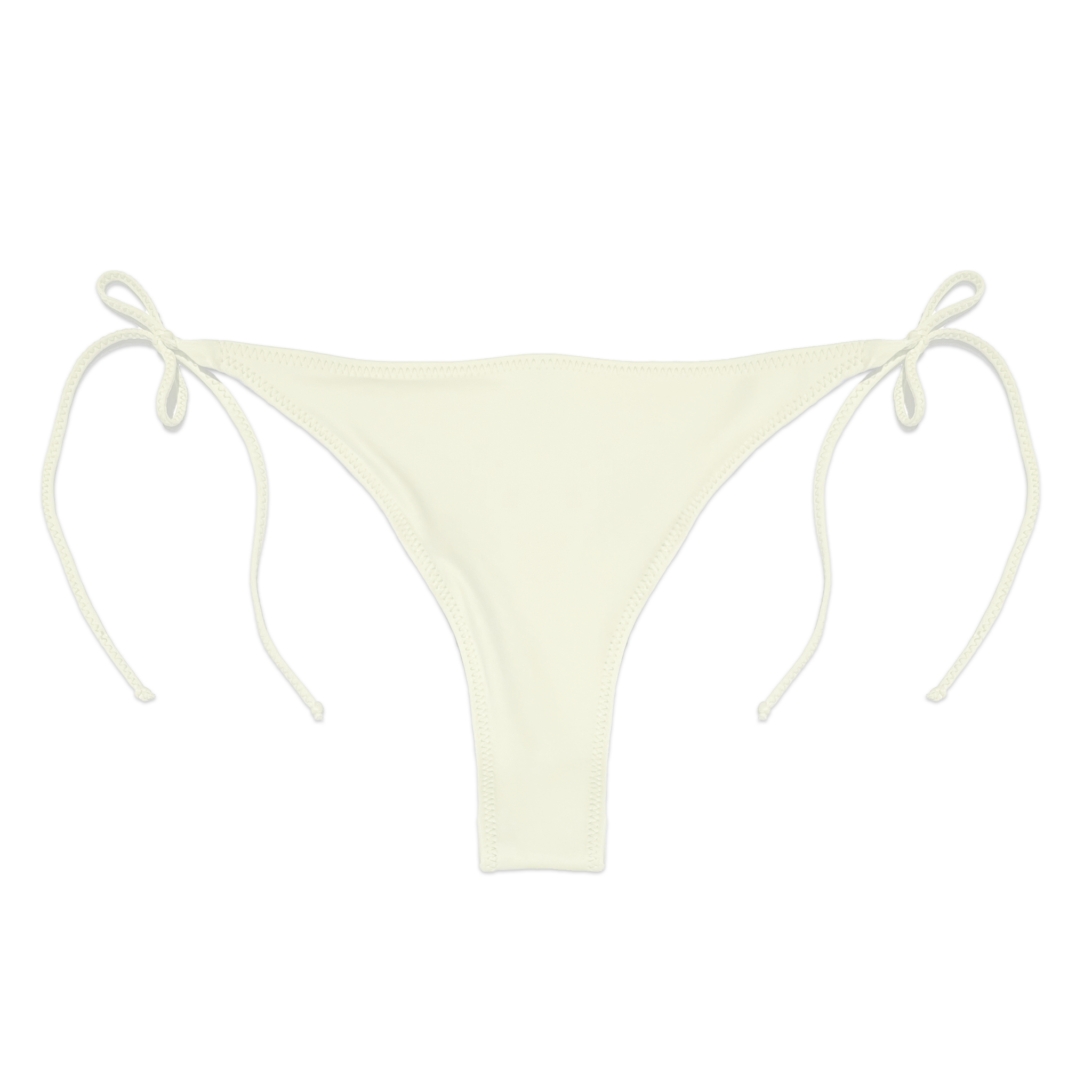 ray side-tie bikini bottom ivory