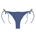 ray side-tie bikini bottom slate blue