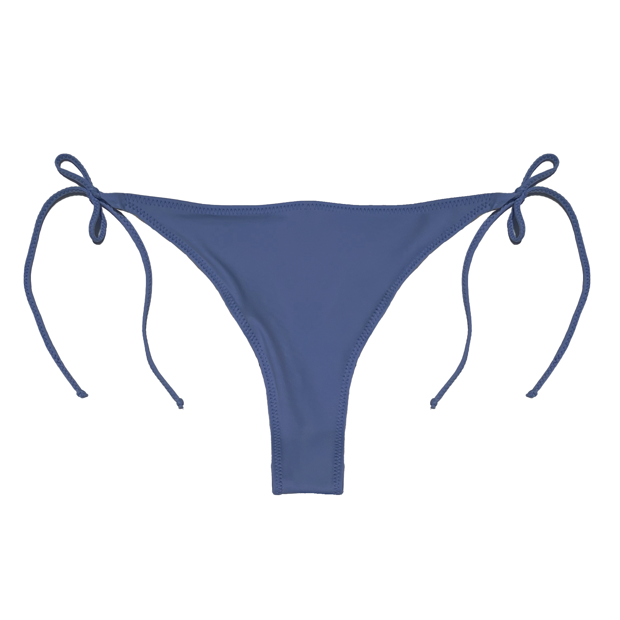 ray side-tie bikini bottom slate blue
