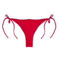 ray side-tie bikini bottom red