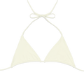 ray triangle bikini top ivory