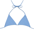 ray triangle bikini top cornflower