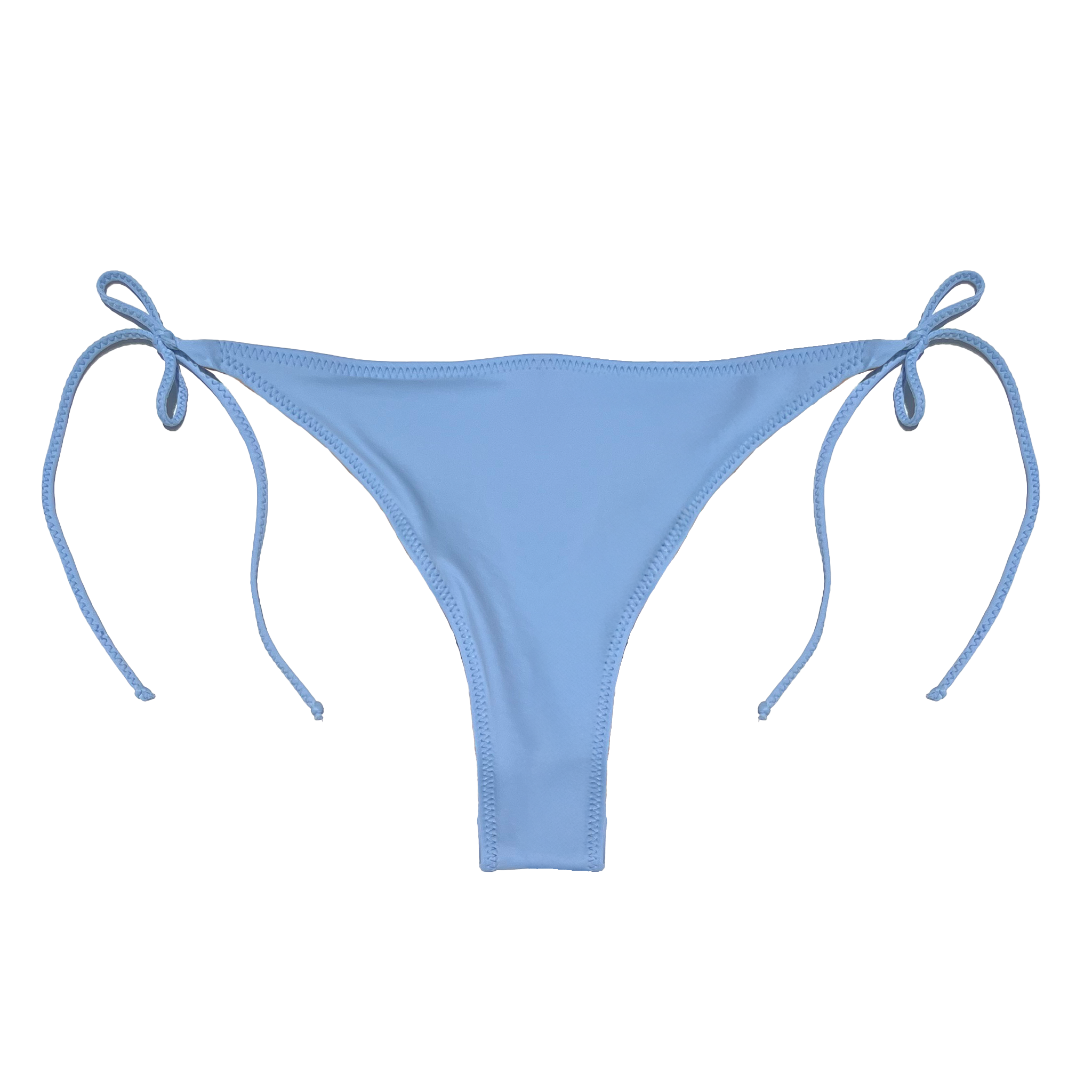ray side-tie bikini bottom cornflower